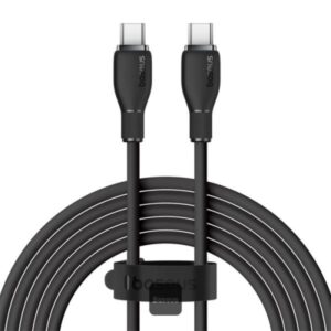 Cablu alimentare si date Baseus Pudding, interfata USB-C la USB-C - P10355702111-B1