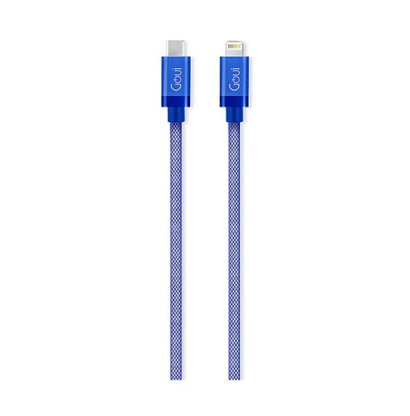 Cablu Date si Incarcare USB Type-C la Lightning Metallic, 1 m - PHA-6939801428192