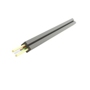 Cablu fibra optica 2 fibre flat drop SM, 100N, intarziere la flacara - 002F-U-(ZN-2P)H-1X2-A2