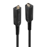 Cablu fibra optica Lindy micro-HDMI hibrid 4K60 20m - LY-38321