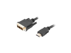 Cablu HDMI (M) DVI-D (M) (18+1) 1,8 m negru - CA-HDDV-10CC-0018-BK