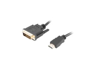 Cablu HDMI (M) DVI-D (M) (24+1) 1,8 m negru - CA-HDDV-20CU-0018-BK