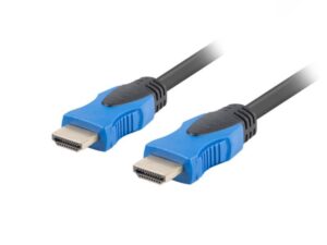 Cablu Lanberg HDMI M/M v2.0, lungime 15 m 4K, material cupru, negru - CA-HDMI-20CU-0150-BK