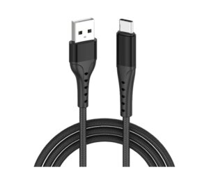 Cablu Lemontti Bending Aluminum USB-A la Type-C, Fast Charge - LEMCBAUATC2N