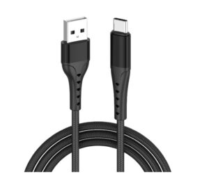 Cablu Lemontti Bending Aluminum USB-A la Type-C, Fast Charge - LEMCBAUATC5N