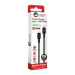 Cablu Lemontti Fast Charge Type-C la Type-C, PD, 100W, lungime 2m - LEMCFCTC100N