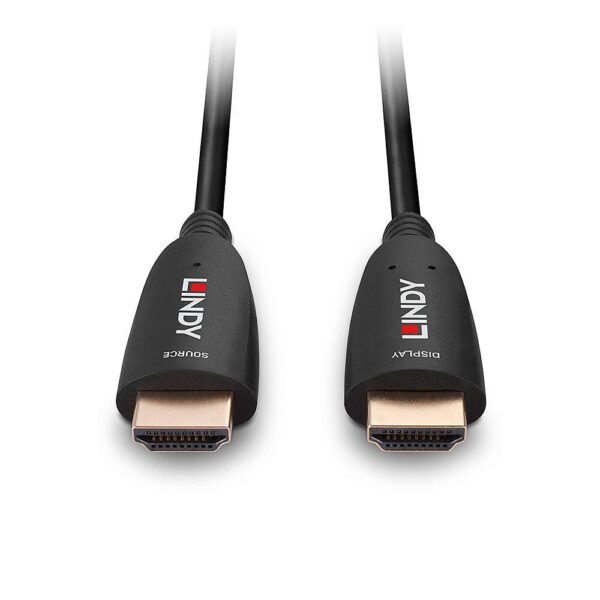 Cablu Lindy 10m Hybrid HDMI 8k60, latime de banda suportata 48Gbps - LY-38510