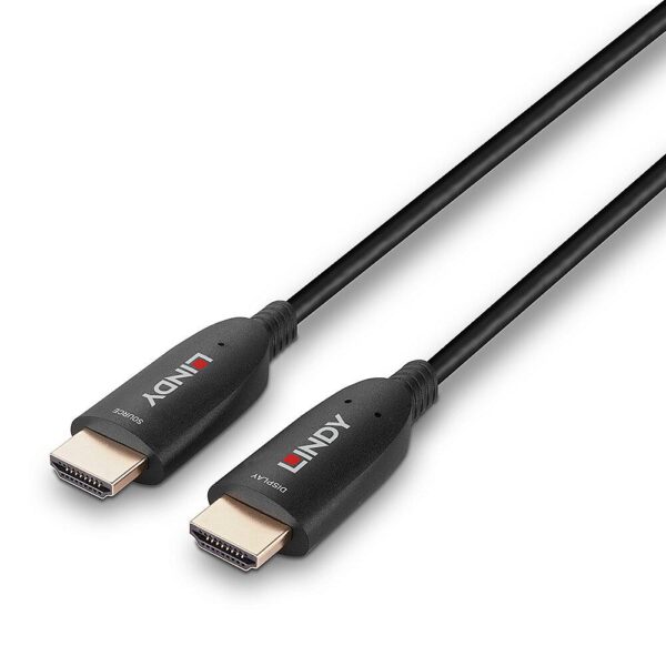 Cablu Lindy 10m Hybrid HDMI 8k60, latime de banda suportata 48Gbps - LY-38510