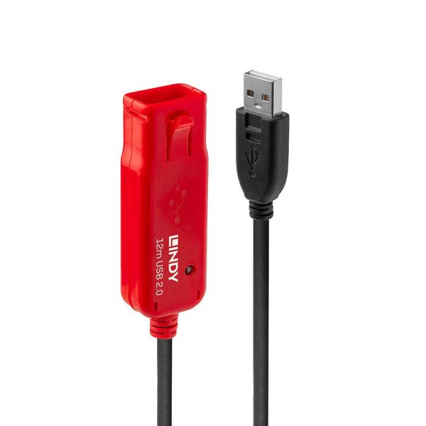 Cablu Lindy 12m USB 2.0 Active Extension - LY-42782