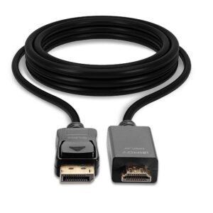 Cablu Lindy 1m DisplayPort la HDMI 4K30Hz, rezolutie maxima - LY-36921