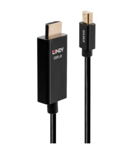 Cablu Lindy 1m Mini DP la HDMI (HDR) - LY-40921