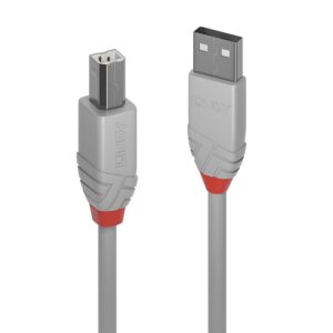 Cablu Lindy 1m USB 2.0 Type A to B Ant - LY-36682