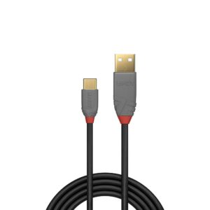 Cablu Lindy 1m USB 2.0 Type A to C Anthra Line - LY-36886