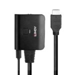 Cablu Lindy 2 porturi HDMI 4K60, latime de banda suportata 18Gbps - LY-38356