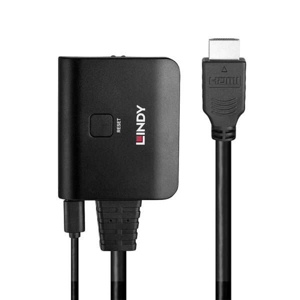 Cablu Lindy 2 porturi HDMI 4K60, latime de banda suportata 18Gbps - LY-38356