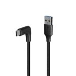 Cablu Lindy 3.2 USB A la USB C, 90°, lunngime 1m, putere maxima 15W - LY-32013