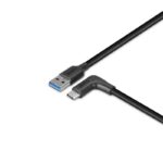 Cablu Lindy 3.2 USB A la USB C, 90°, lunngime 1m, putere maxima 15W - LY-32013