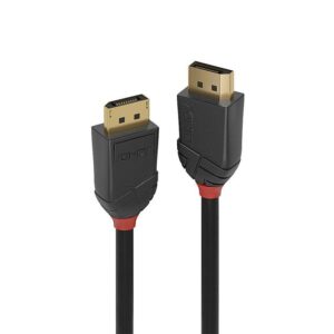 Cablu Lindy DisplayPort 2.1, lungime 1m, Supported Bandwidth: 80Gbps - LY-36520