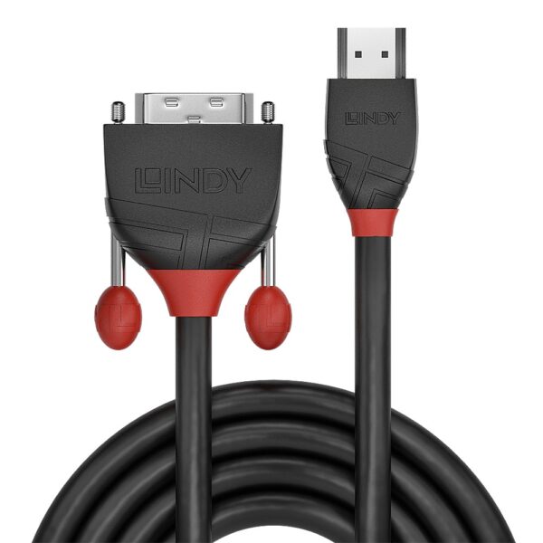 Cablu Lindy HDMI to DVI-D Cable, lungime 5m, rezolutie - LY-36274