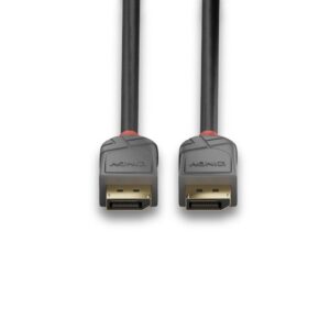 Cablu Lindy LY-36480, DisplayPort 1.4, Anthra Line