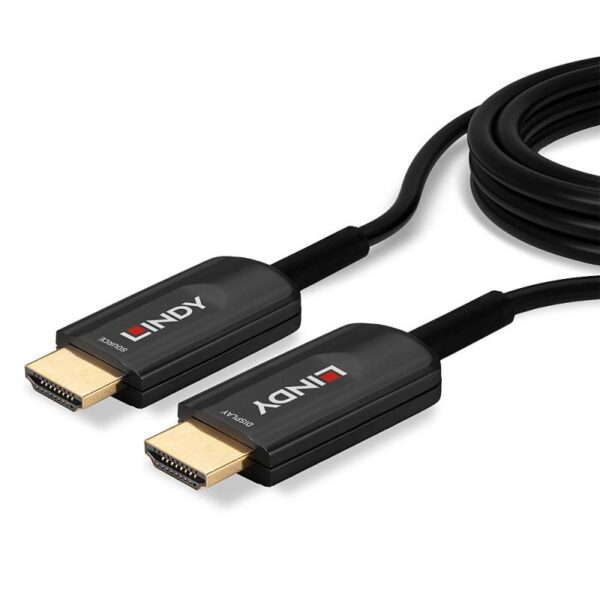 Cablu Lindy LY-38382, HDMI Fibre Optic Hybrid Ultra High Speed