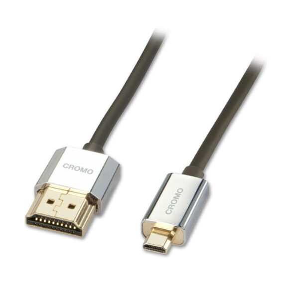 Cablu Lindy LY-41682, HDMI to Micro HDMI Cable with Ethernet