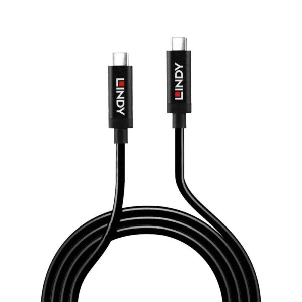 Cablu Lindy LY-43348, Active USB 3.2 Gen 2 C/C, 3m, negru
