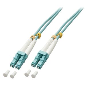 Cablu Lindy LY-46402, Fibre Optic LC/LC OM3F, 50m