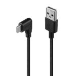 Cablu Lindy USB C 2 90°, lungime 1m, putere maxima 15W - LY-32001