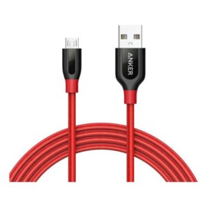 Cablu premium Anker PowerLine+ microUSB 1.8 metri rosu - A8143091