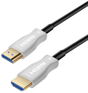 Cablu Premium Cord KPHDM21X20, HDMI-HDMI 2.0b Optical Active, negru