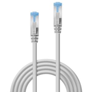 Cablu retea Lindy LY-47132 1m Cat.6A S/FTP LSZH Network, grey