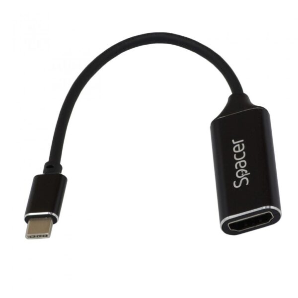 CABLU SPACER USB 3.1 TIP-C™ LA HDMI™ 15CM, rezolutie - SP-CM-HDMIF-01