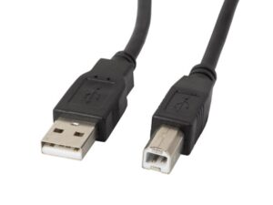 Cablu USB-A (M) USB-B (M) 2.0 3 m negru cu ferită - CA-USBA-11CC-0030-BK