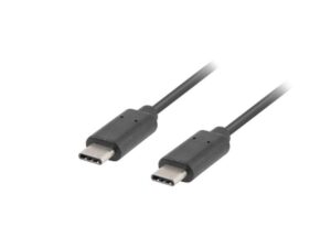 Cablu USB-C M/M 2.0 1 m negru - CA-CMCM-10CU-0010-BK