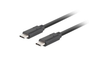 Cablu USB-C M/M 3.1 Gen 2 1,8 m 10 Gb/s PD 100W negru - CA-CMCM-32CU-0018-BK