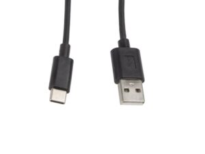 Cablu USB-C (M) USB-A (M) 2.0 1 m negru - CA-USBO-10CC-0010-BK