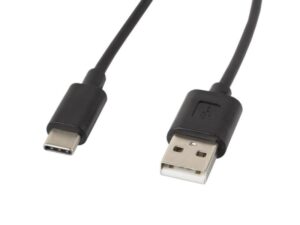 Cablu USB-C (M) USB-A (M) 2.0 1,8 m negru - CA-USBO-10CC-0018-BK