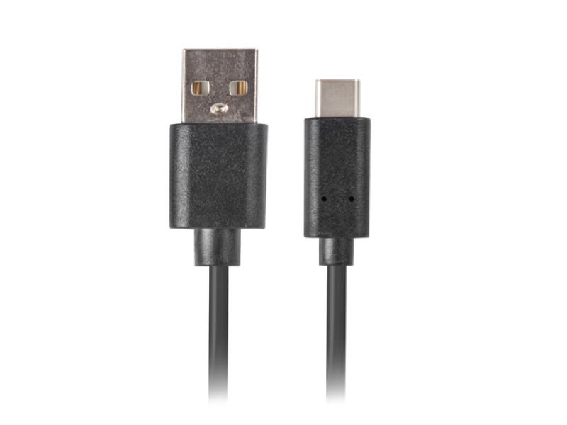 Cablu USB-C (M) USB-A (M) 2.0 1,8 m negru QC 3.0 - CA-USBO-20CU-0018-BK Cablu USB-C (M) USB-A (M) 2.0 1,8 m negru QC 3.0 - CA-USBO-20CU-0018-BK