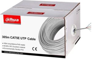 Cablu UTP CAT5E 305m; Alimentare PoE: maxim 160m, conductor - PFM920I-5EUN