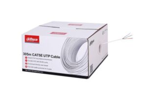 Cablu UTP CAT5E 305m, Alimentare PoE: maxim 160m, Manta - DH-PFM920I-5EU-C