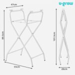 Cadita cu suport metalic, U-Grow - UG-01CADA - imagine 9