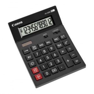 Calculator birou Canon AS2200, 12 digiti, display LCD - BE4584B001AA