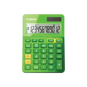 Calculator birou Canon LS123KGR verde, 12 digiti, ribbon - BE9490B002AA
