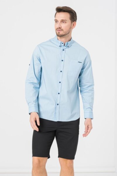 CAMASA CASUAL BARBATI LIGHT BLUE L - PS2122-14-1LG-L