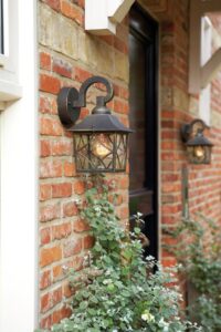 CAMBRIDGE wall lantern BlackBrush 1x60W - 000008718696176801 - imagine 3