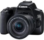 Camera foto Canon DSLR EOS 250D + 18-55 IS STM kit, Black, 24.1MP - 3454C007AA