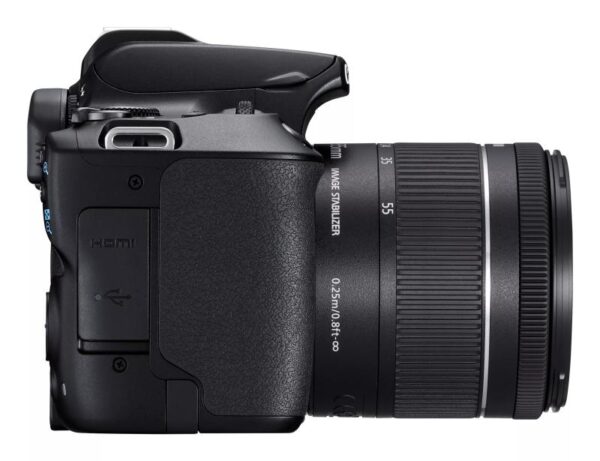 Camera foto Canon DSLR EOS 250D + 18-55 IS STM kit, Black, 24.1MP - 3454C007AA