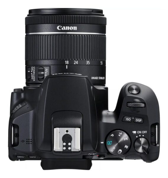 Camera foto Canon DSLR EOS 250D + 18-55 IS STM kit, Black, 24.1MP - 3454C007AA