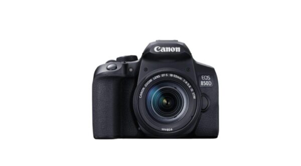 Camera foto Canon DSLR EOS 850D + EF-S 18-55 1:4-5.6 IS STM kit Black - 3925C016AA